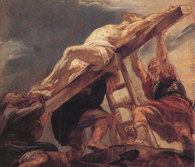 Peter Paul Rubens The Raising of the Cross (mk01)